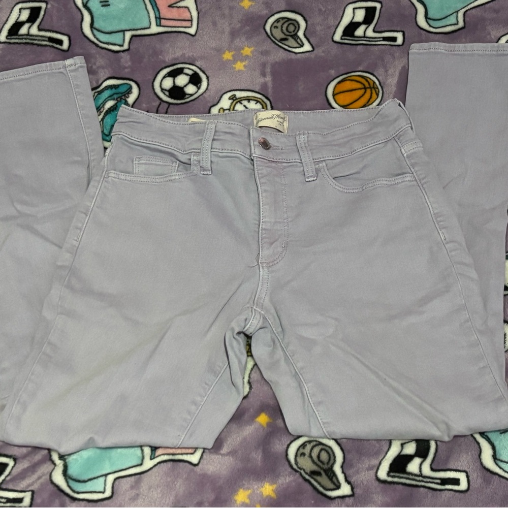 Women’s Light Purple Skinny Jeans